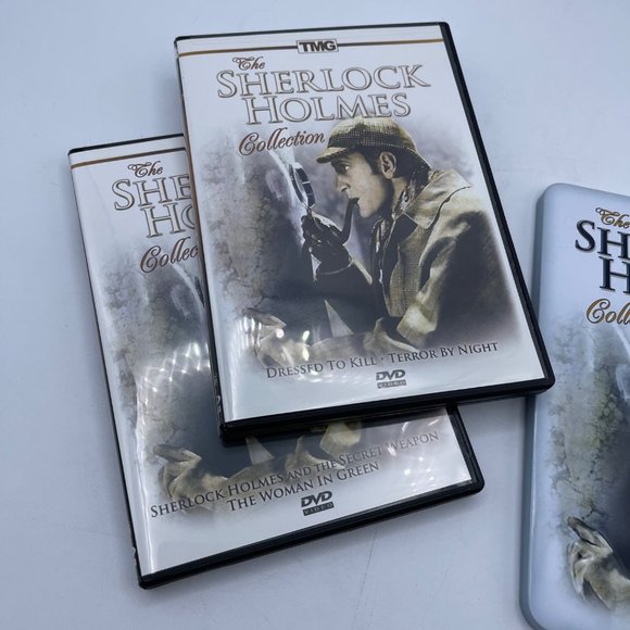 Sherlock Holmes Collection  2 DVD Set Tin Case, 2007 - Picture 3 of 6